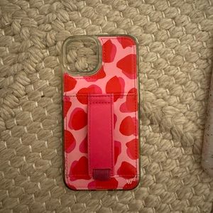 SOLD iPhone 13/14/15 Wallicase Pink & Red